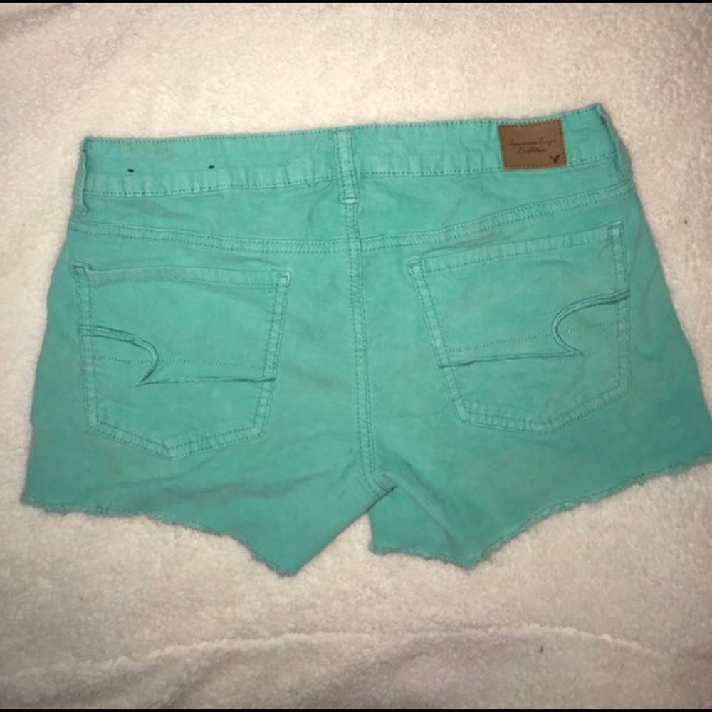 American Eagle Corduroy Mint Shorts!